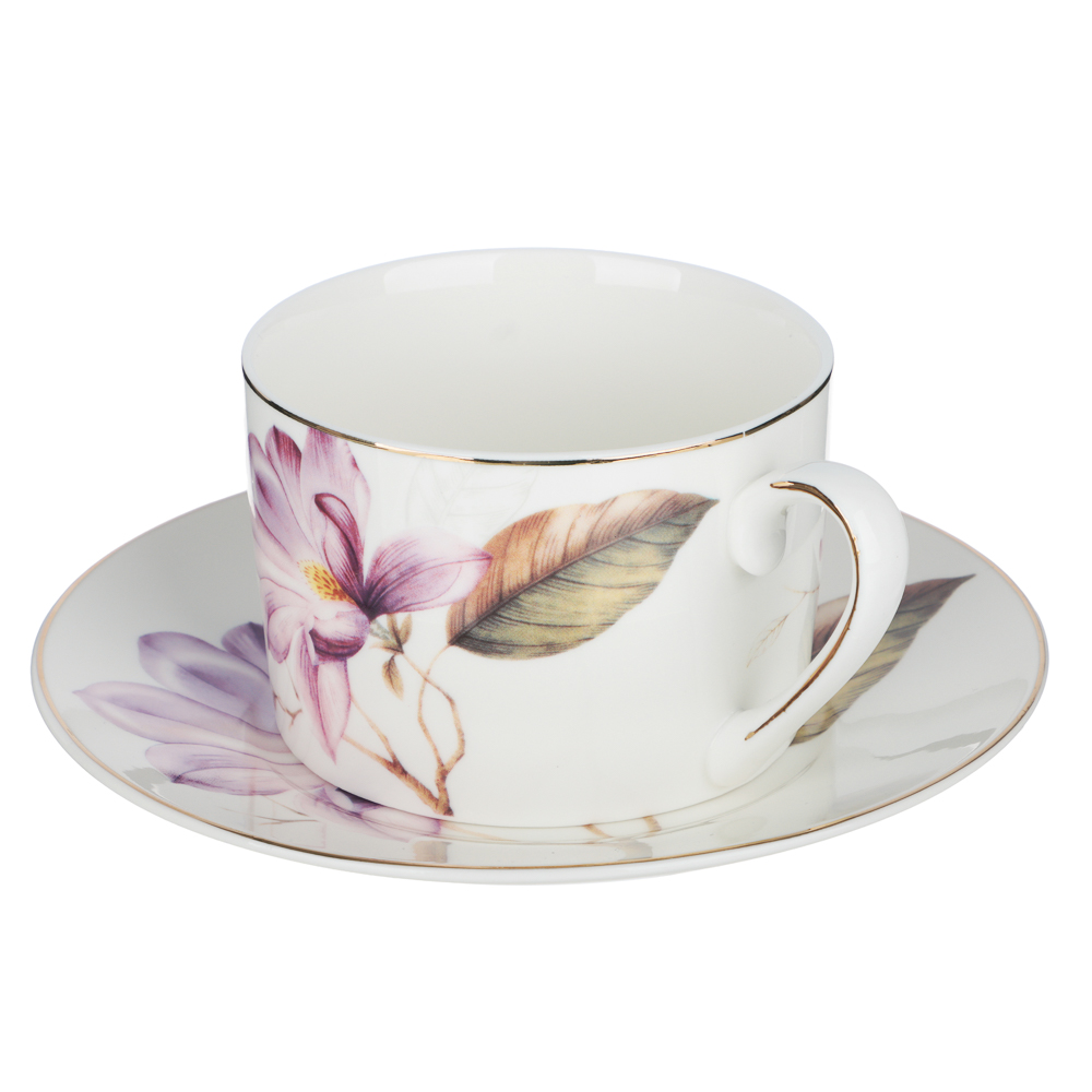 Набор чайный 2 пр., 250мл, MILLIMI, Глория, фарфор, арт.№ 802-571