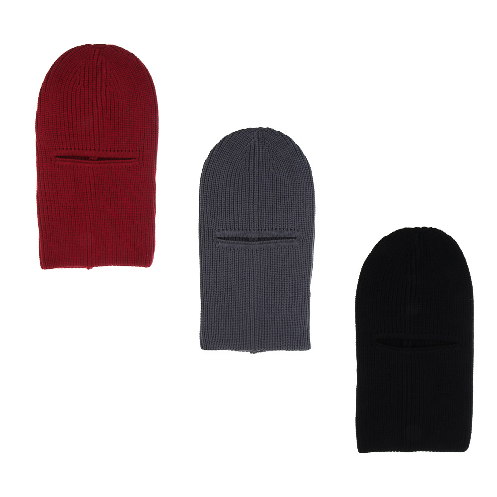 GALANTE Балаклава вязанная, р.58, 20% полиамид, 30% полиэстер, 50% акрил, цвета в ас-те, ОЗ25-11, арт.№ 314-982