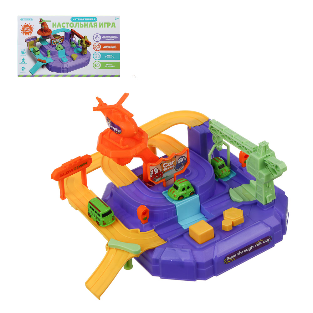 ИГРОЛЕНД Настольная интерактивная игра, 30х7,8х18см, арт.№ 897-116