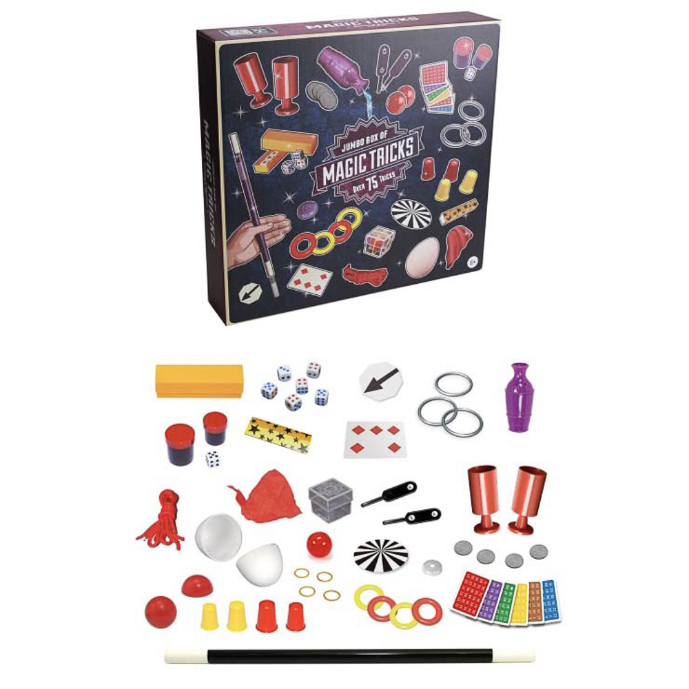 ИГРОЛЕНД Игра настольная "Маленький Фокусник" 65 фокусов, ABS, PP, PS, текстиль, картон, 27х5,5х25см, арт.№ 896-073