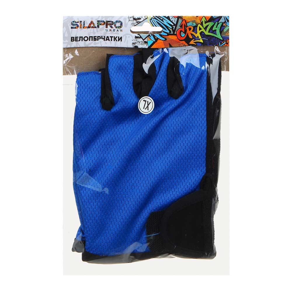 SILAPRO Велоперчатки, р. М; L; XL, нейлон, полиэстер, 3 цвета, арт.№ 195-028