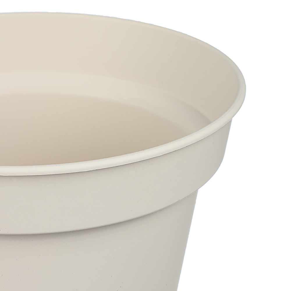 Горшок Mint 5л, d24см, h18см с поддоном светло-беж., арт.№ 164-377