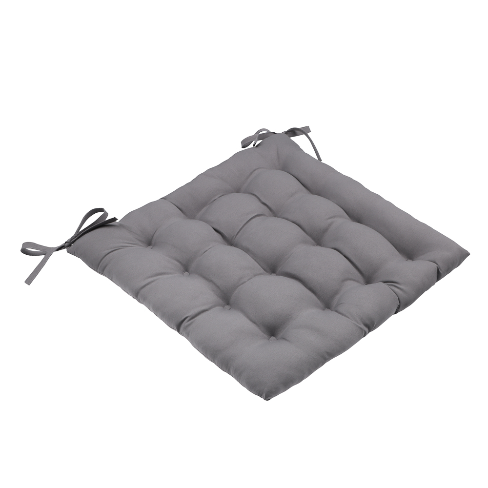 PROVANCE Виста Подушка на стул, полиэстер, 38x38см, серый, арт.№ 497-106