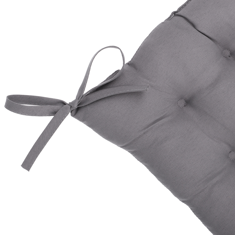 PROVANCE Виста Подушка на стул, полиэстер, 38x38см, серый, арт.№ 497-106