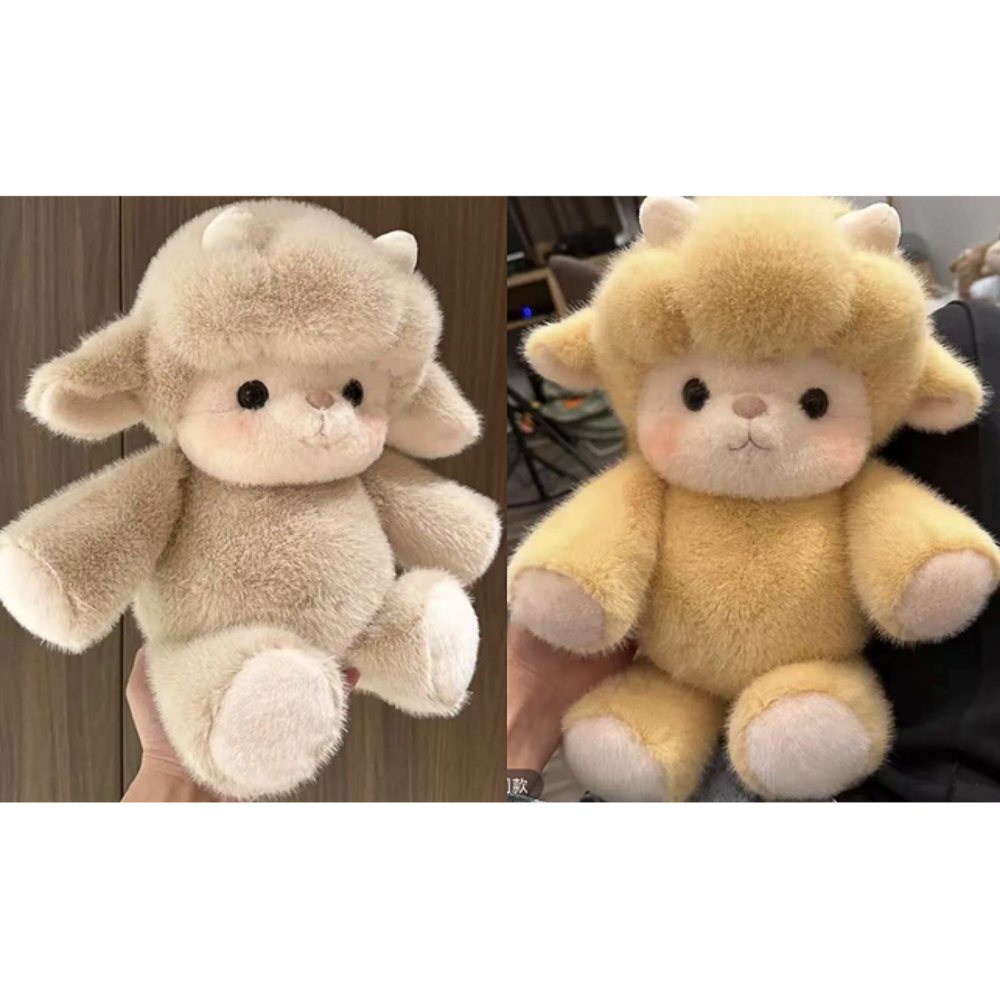 Игрушка мягкая "Барашек" 45 см, полиэстер, тм ИГРОЛЕНД, 3+, арт.№ 264-618