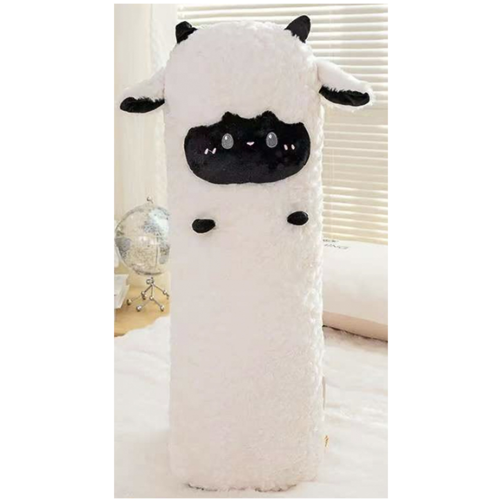 Игрушка-подушка мягкая "Сонная овечка" 50 см, полиэстер, тм ИГРОЛЕНД, 3+, арт.№ 264-620