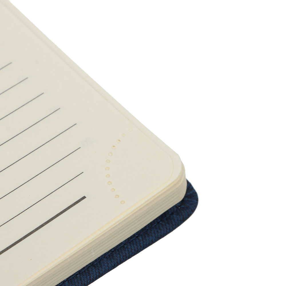 Ежедневник на 2024 "СИЛ" А5, 352 стр., тв.обл.с порол., иск.кожа, тонир.блок, магнит, пряжка, синий, арт.№ 572-164