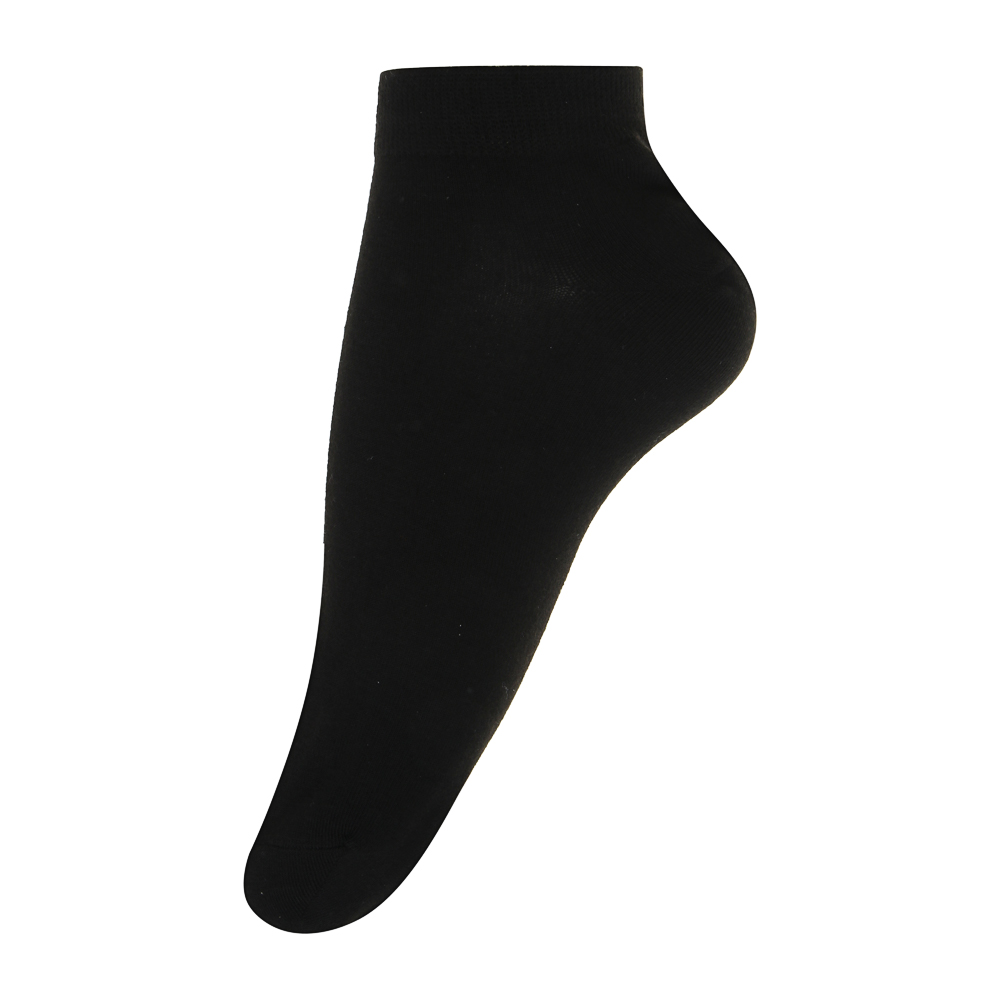 GALANTE Набор носков 5 пар, укороченные, р. 27-29, 85% хлопок, 10% полиамид, 5% спандекс, черный, арт.№ 019-460