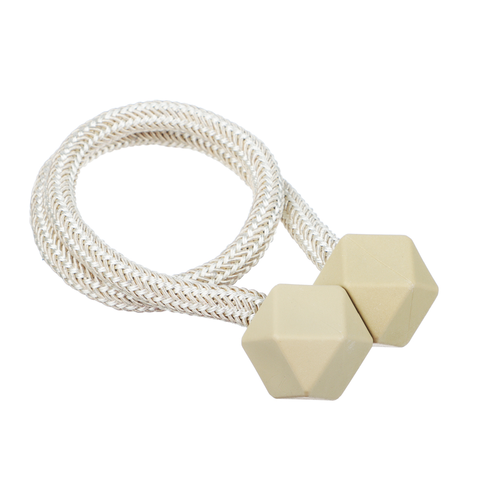 PROVANCE Подхват для штор магнитный 2-сторонний, "Витье", 45см, d2,5см, 4 цвета, арт.№ 491-446