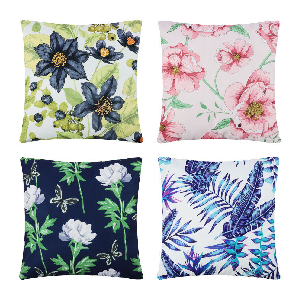 PROVANCE Холли Чехол декоративный на подушку, 40х40см, 100% полиэстер, 4 дизайна, арт.№ 497-101