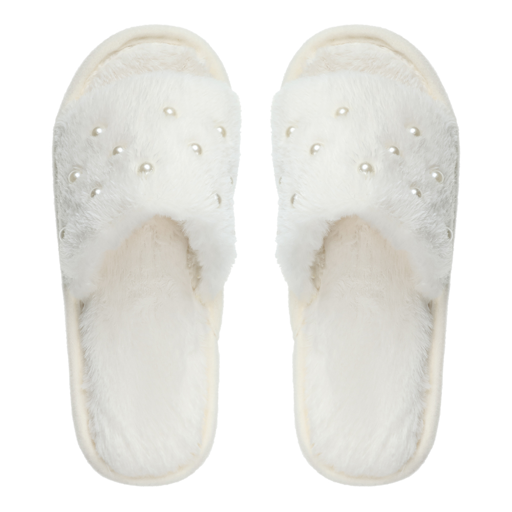 Обувь домашняя женская, размер 40-41, цвет молочный, #17, арт.№ 299-288