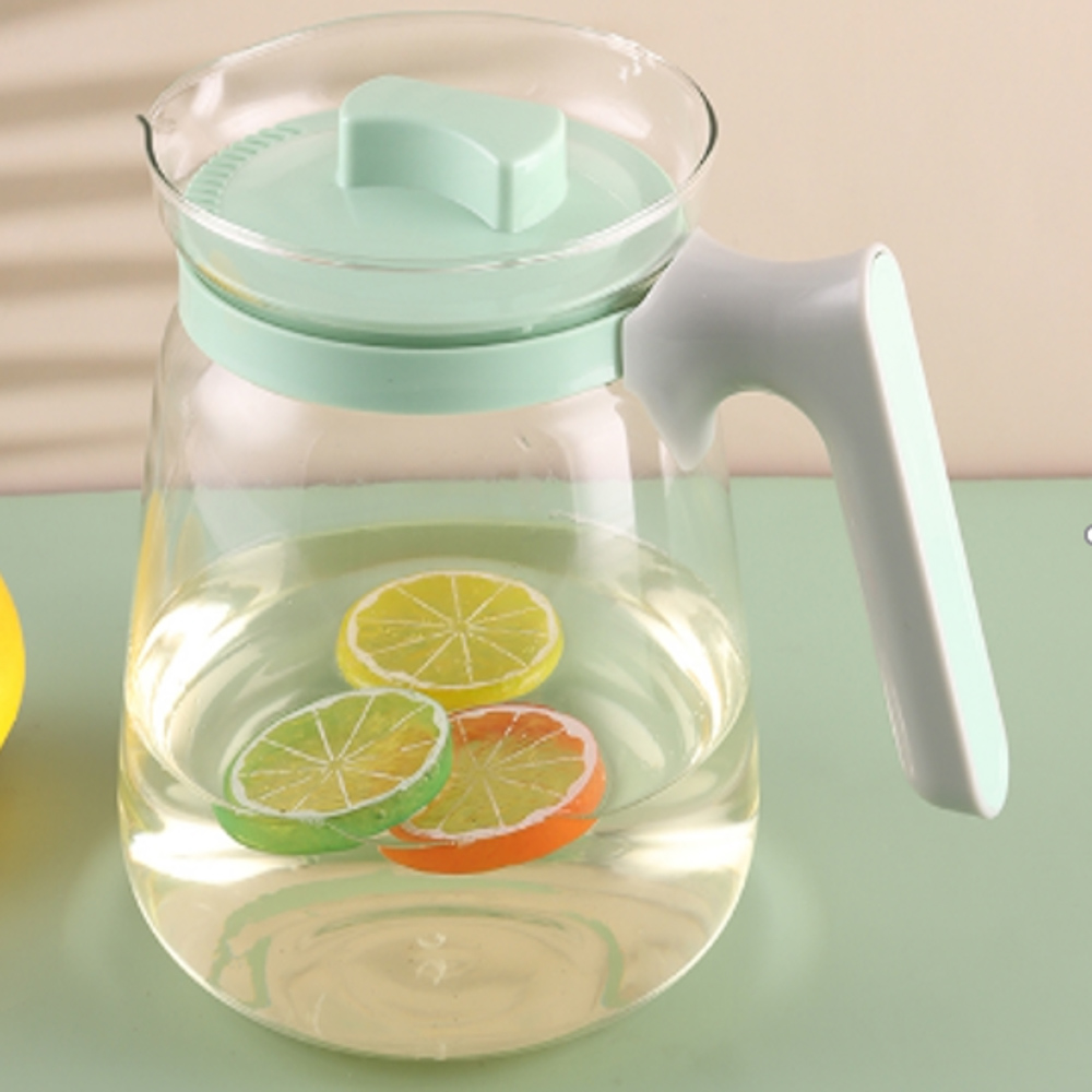 Кувшин с пластиковой крышкой тм MILLIMI, 2000мл, стекло, арт.№ 878-699