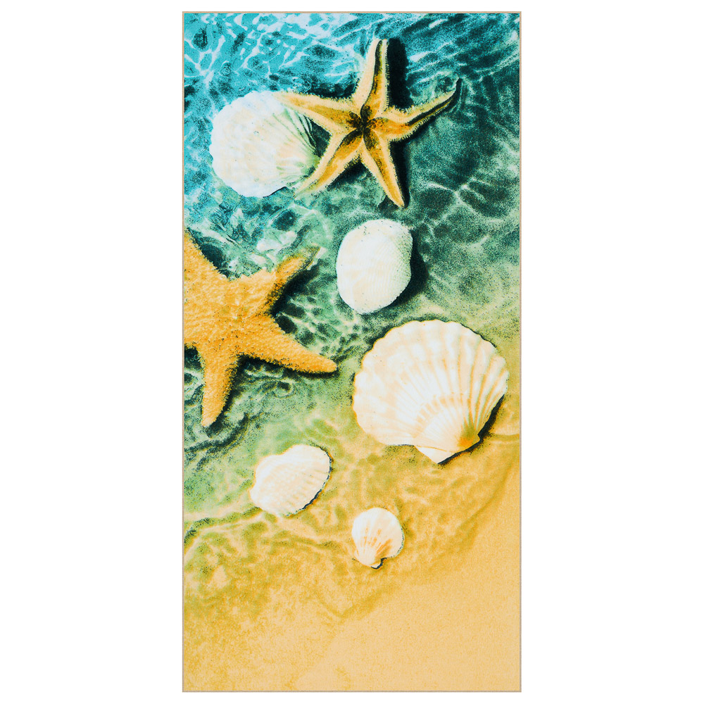 PROVANCE Саммер Полотенце пляжное 70х140см, 100% полиэстер, ракушки, арт.№ 496-042