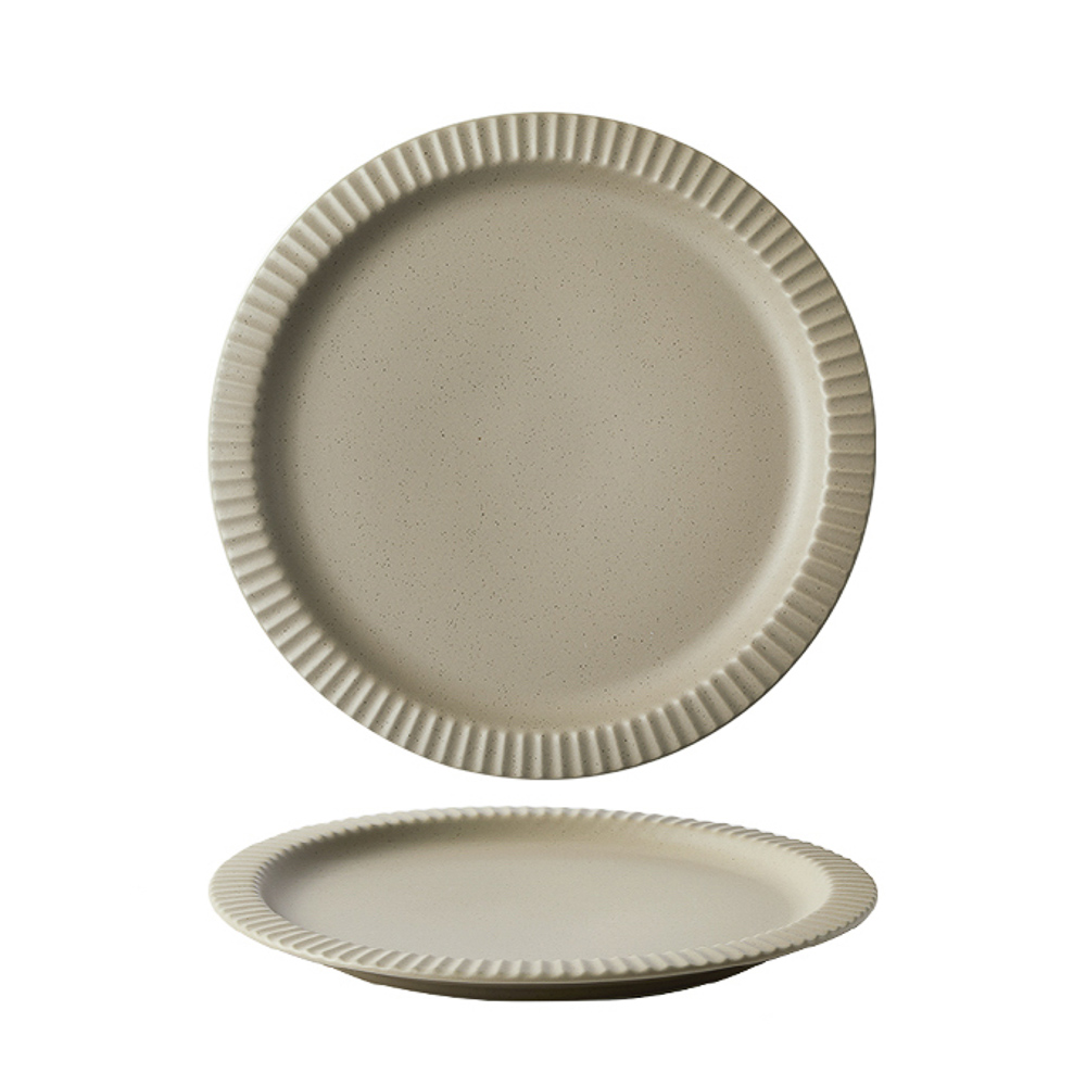 Тарелка подстановочная Лусия тм MILLIMI, 25,4см, фарфор, кофейный, арт.№ 816-256