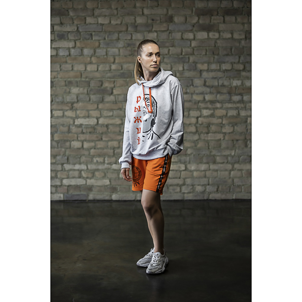 BY Шорты женские LOGO, хлопок, р-р XS-XL, 3 цвета, арт.№ 838-077