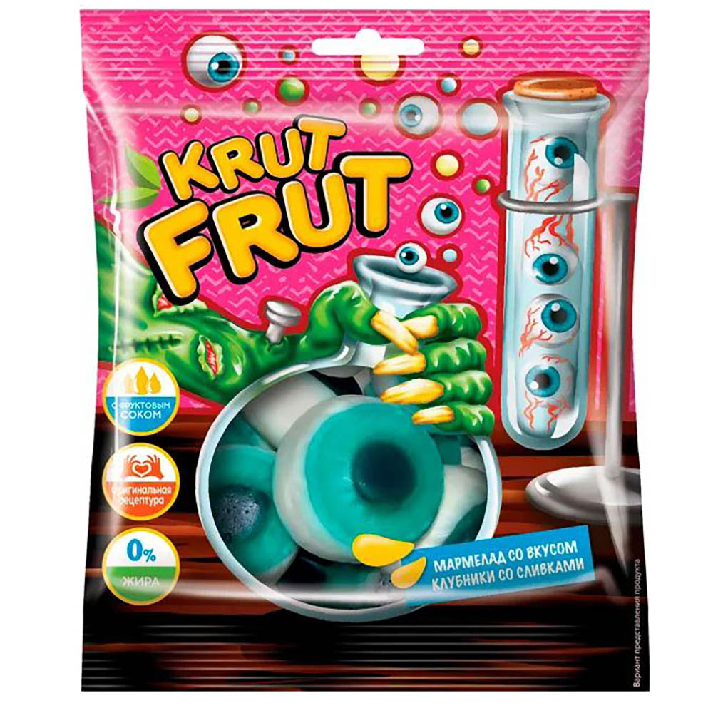Мармелад жевательный KRUT FRUT Глаз, 70г, арт.№ 347-587