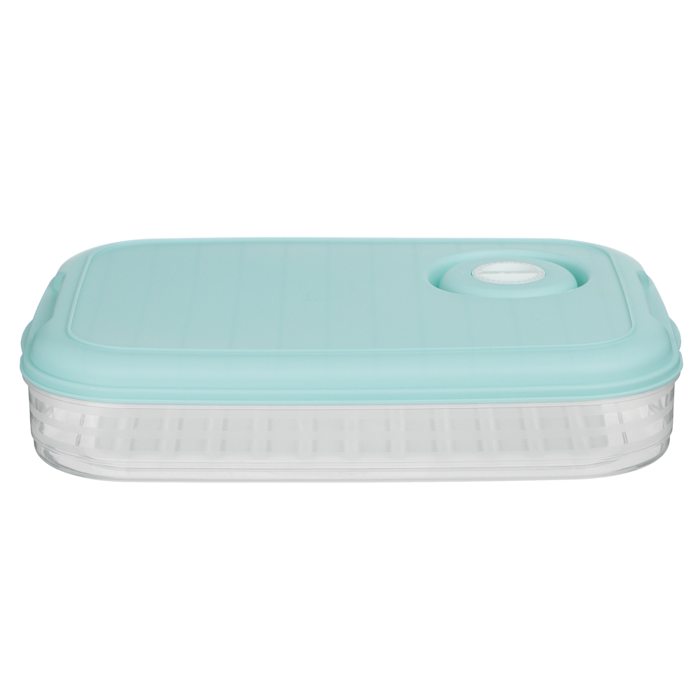 Контейнер для хранения и заморозки продуктов, пластик, 30x21x5,5см, арт.№ 861-529