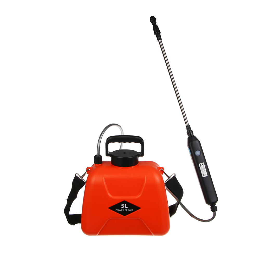 Опрыскиватель аккумуляторный тм INBLOOM, 5л, 3 насадки, type-c, АБС, ПНД, арт.№ 166-062