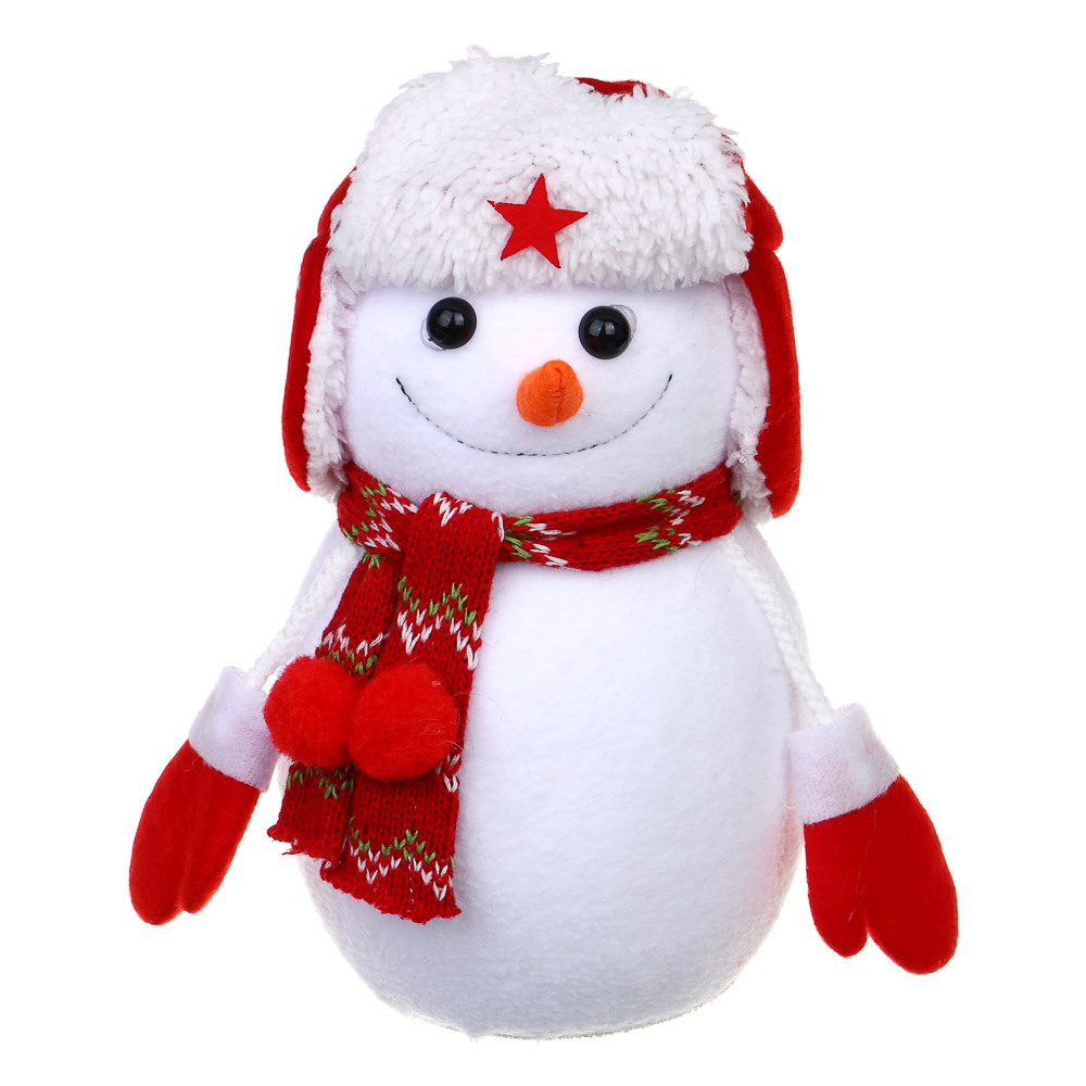 СНОУ БУМ Снеговик, 21 см, пластик, 26-504, арт.№ 140-107