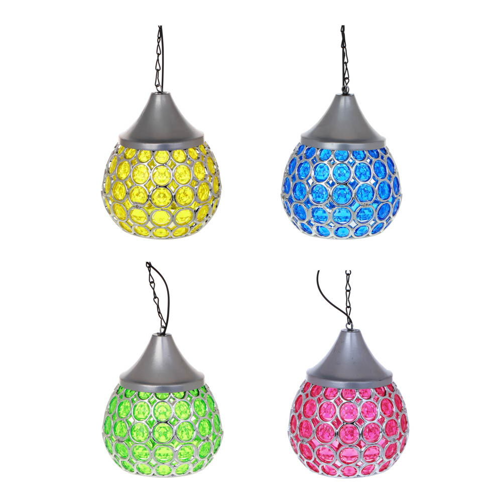 INBLOOM Фонарь на солн.батарее Подвес 11х11х50см 1LED, белый, 1.2V 1хAA 300mAh NI-CD, металл, арт.№ 475-331