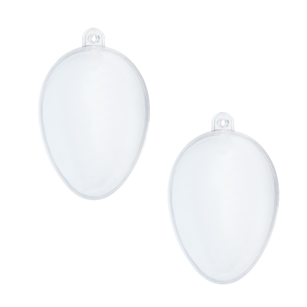 Подвеска-заготовка, 2 раздельные части «Яйцо», набор 2 шт, размер 1 шт 10х7 см, арт.№ 308-420