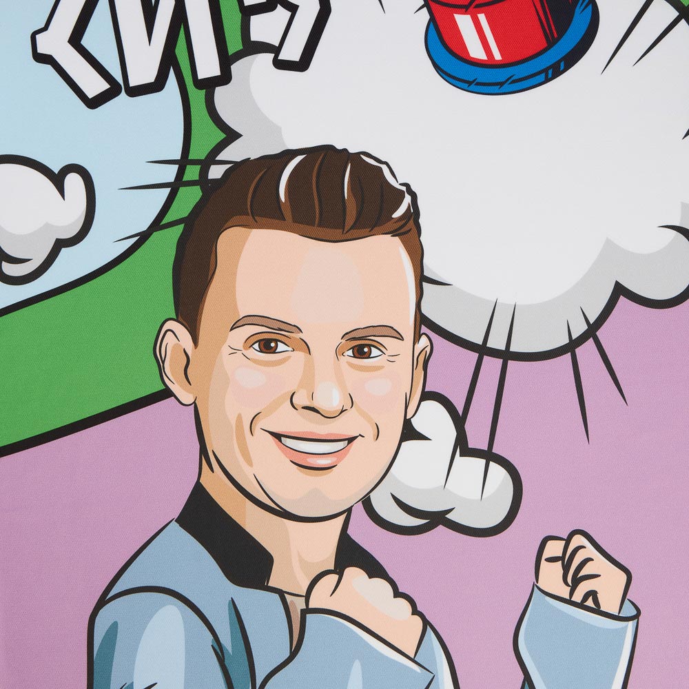 Футболка спортивная для взрослых "КИРЯ", размер XS, 100% полиэстер, 4 дизайна, арт.№ 006-006