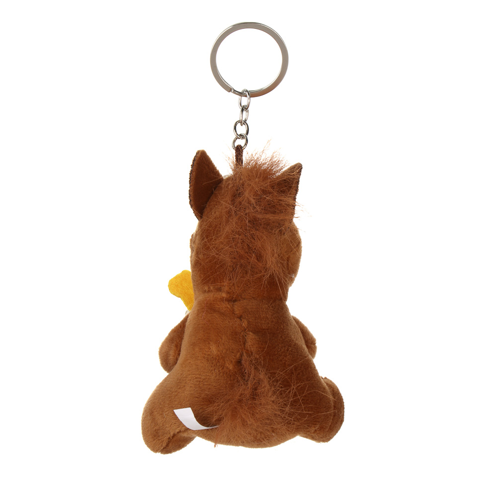 СНОУ БУМ Сувенир мягкий в виде лошадки с гитарой 11x6x7 см, полиэстер, 4 дизайна, арт.№ 394-906