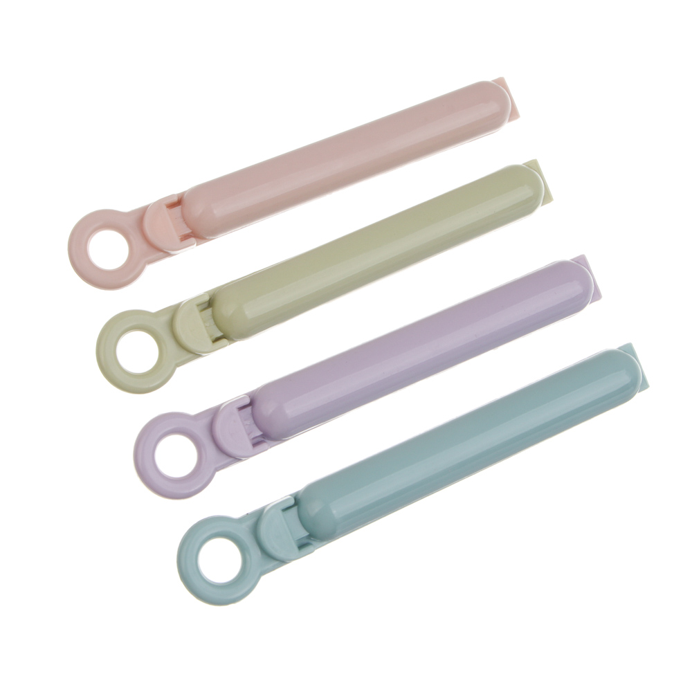 Набор зажимов для пакетов тм VETTA, пластик, 10см, 12шт, арт.№ 438-278