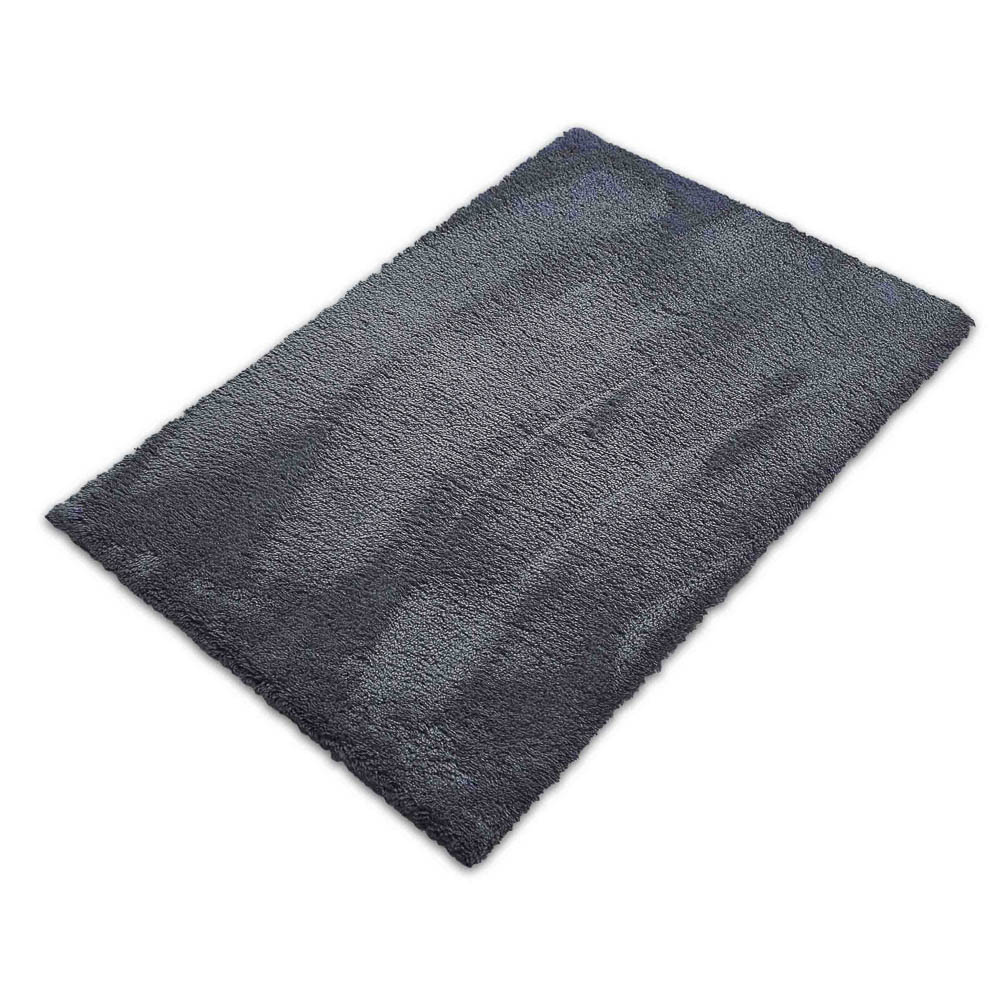 Коврик плюшевый 40х60 т.серый 03, арт.№ 462-843