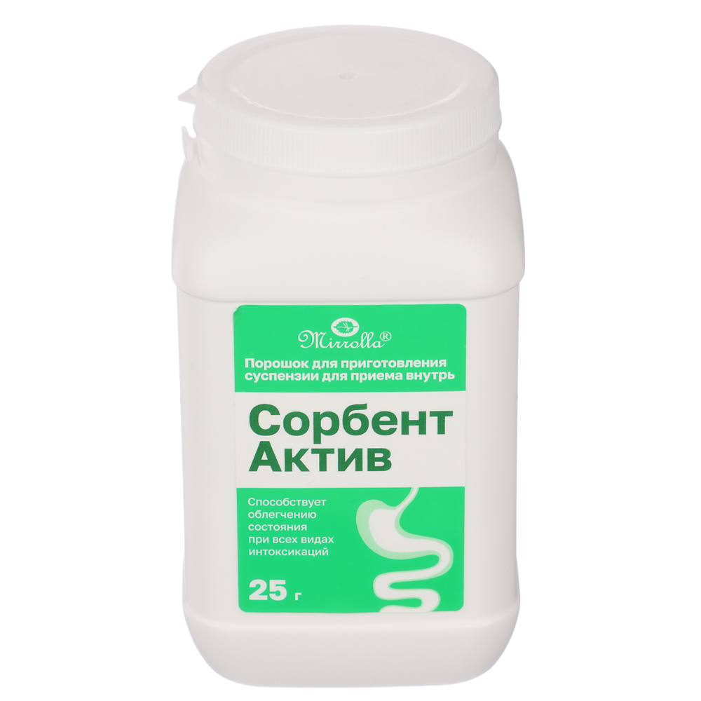 Сорбент Актив, 25г Мирролла, арт.№ 015-207