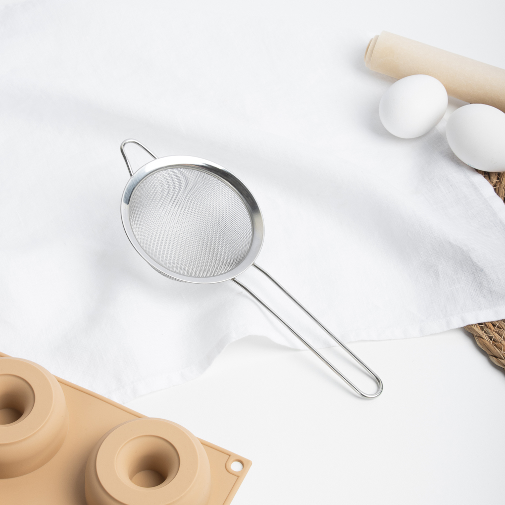 VETTA Сито с ободом и ручкой 10см, нерж.сталь, арт.№ 886-006