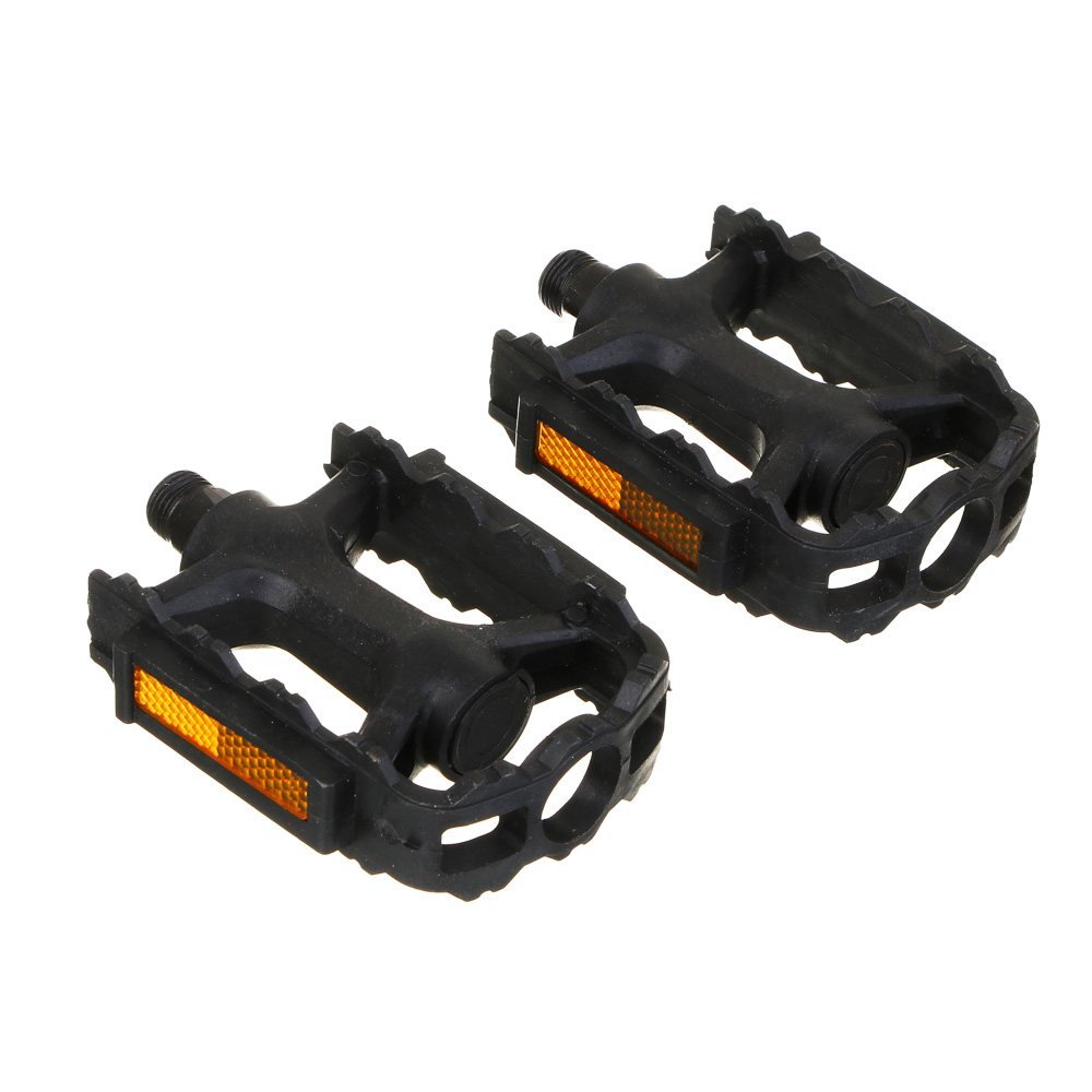 Педали велосипедные, тм BY SPORT, 2шт, 10.5х7.5см, пластик, металл, арт.№ 195-007