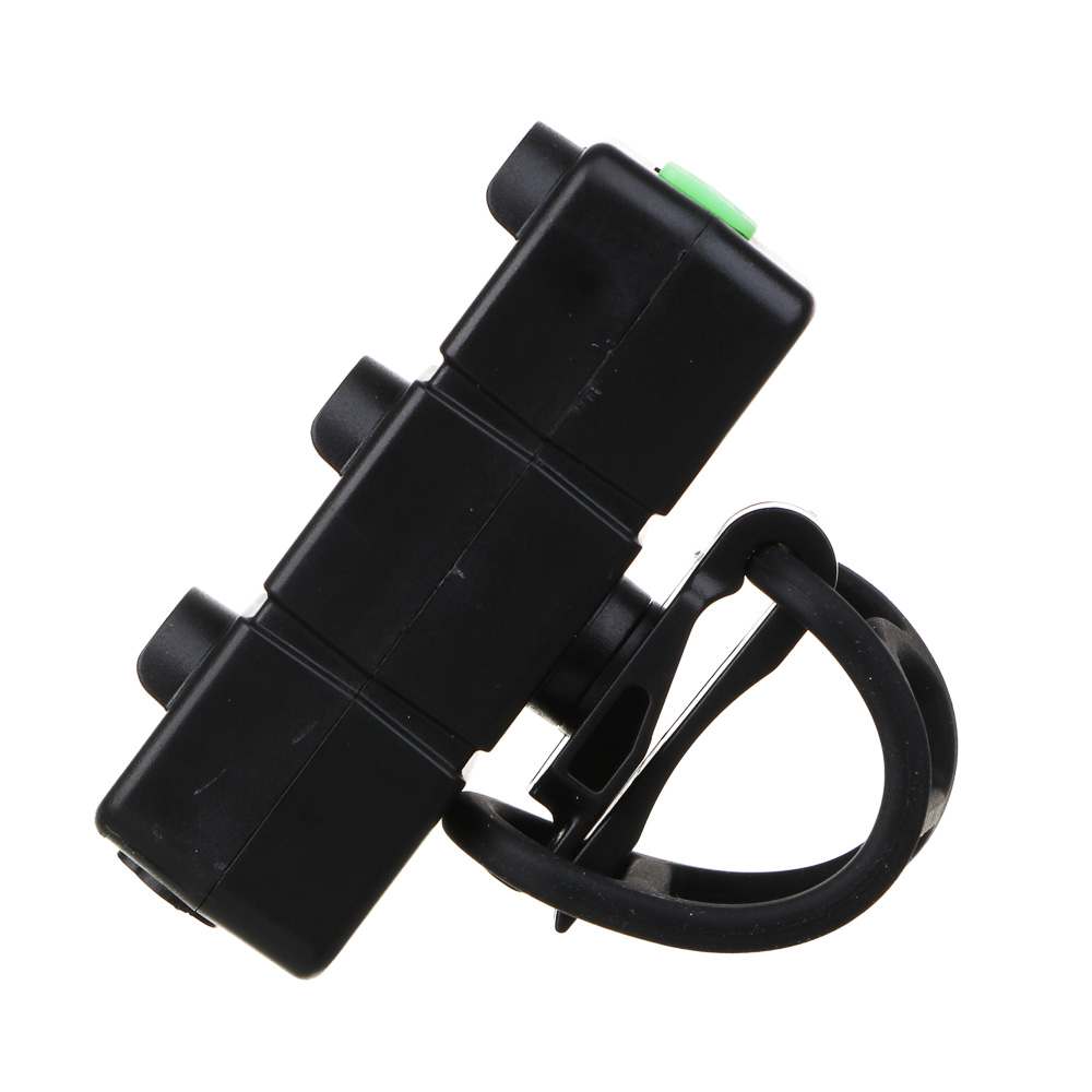 SILAPRO Фонарь задний 6.5х2.5см, 3LED, 7 реж., ABS, USB, арт.№ 195-008