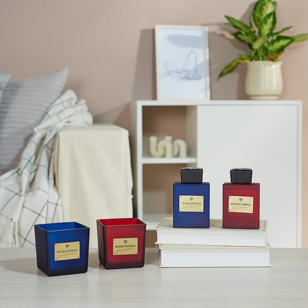 BY Свеча ароматизированная Deluxe Nobile, 200 гр. Pear&Freesia, арт.№ 412-236