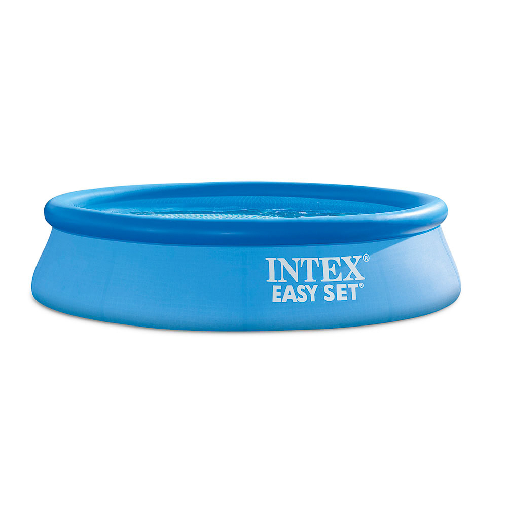 INTEX Бассейн надувной Изи Сет 244х61см, фильтр-насос, 28108NP, арт.№ 051-002