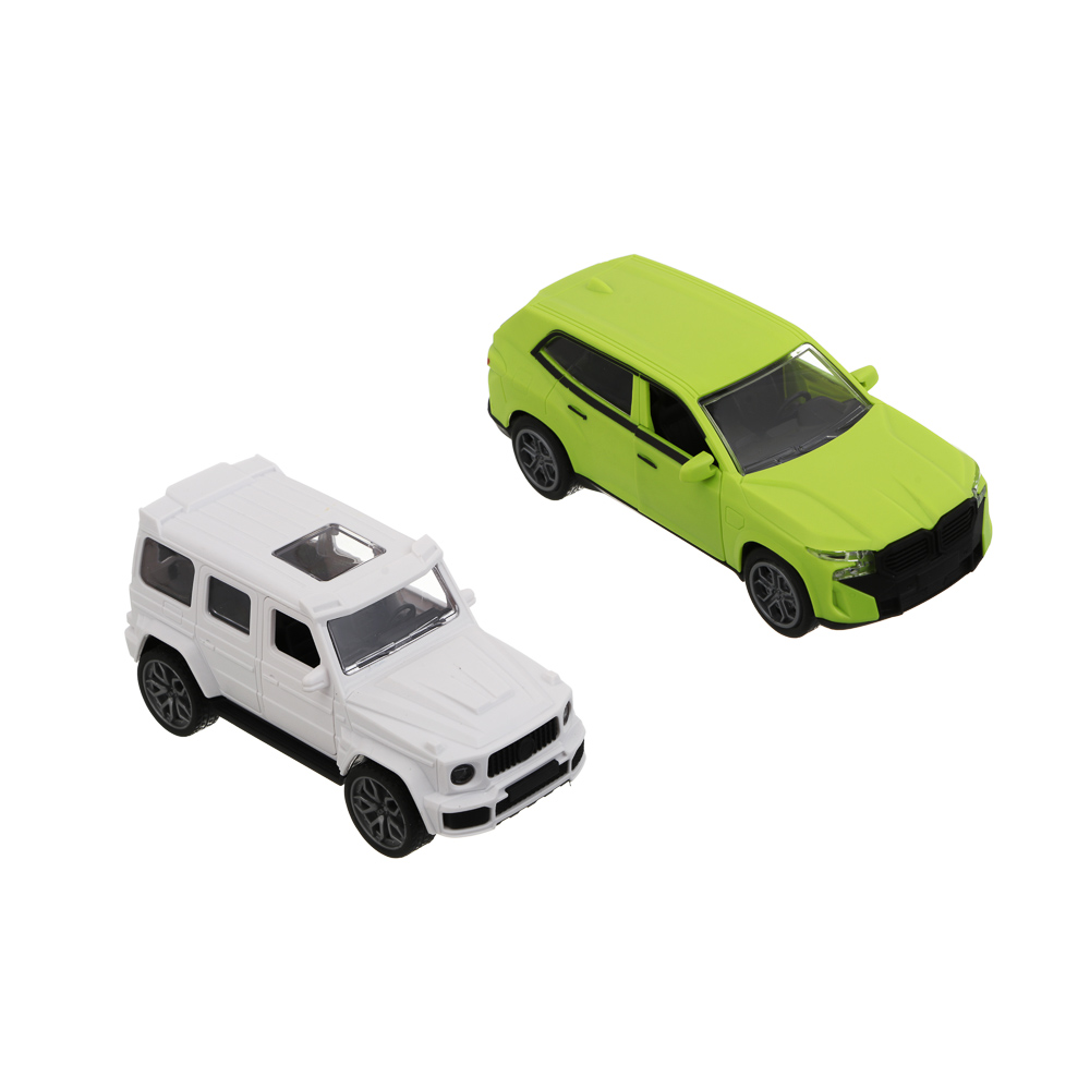 ИГРОЛЕНД Машина "Внедорожник", инерция, ABS, 5,5х6х13 см, 2 дизайна, арт.№ 292-486