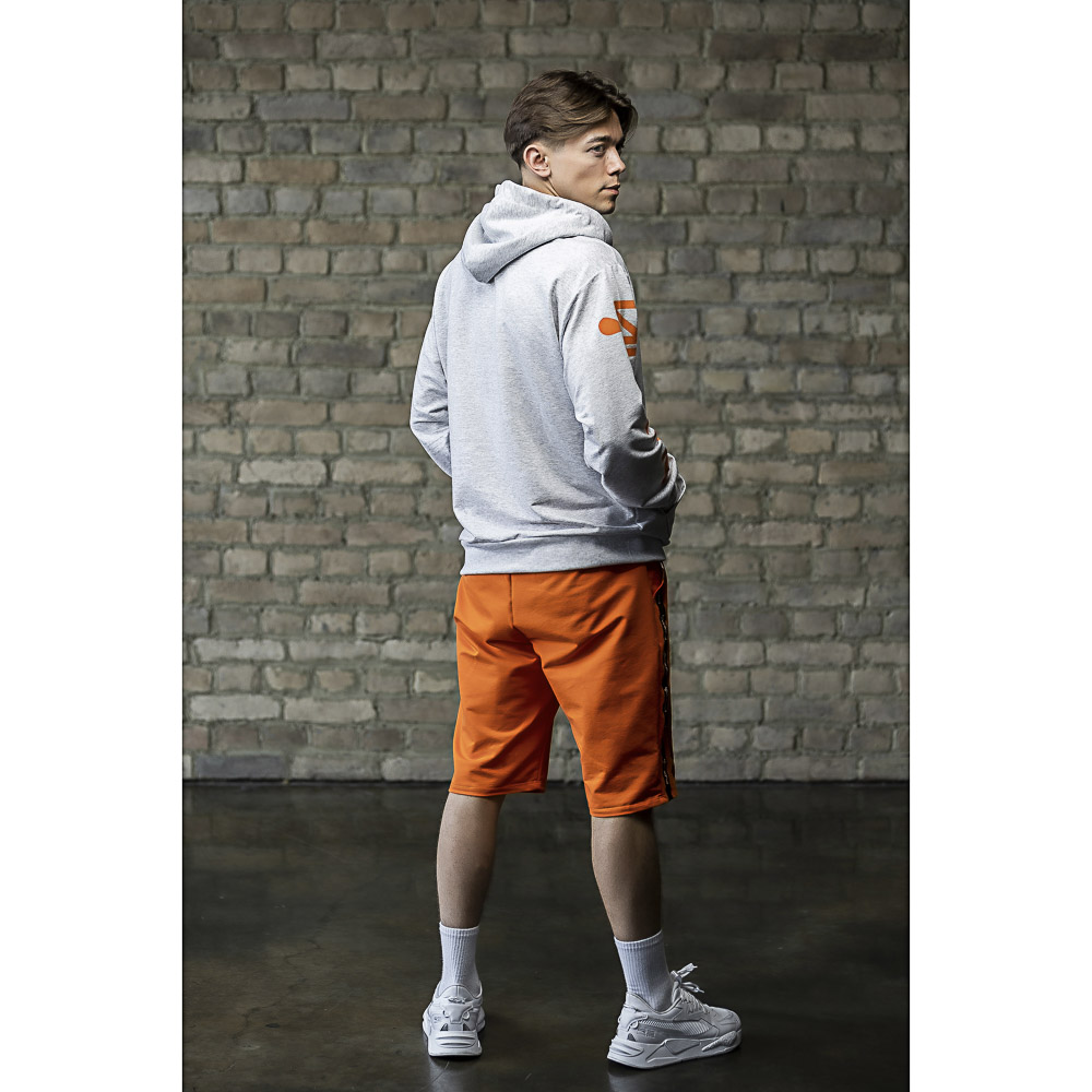 BY Шорты мужские LOGO, хлопок, р-р S-2XL, 3 цвета, арт.№ 838-071