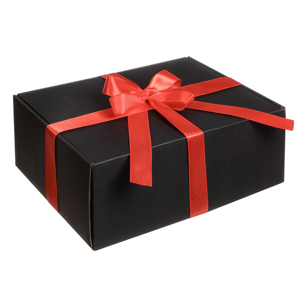 Коробка складная подарочная, 31x22x12 см, гофрокартон, 3 цвета, арт.№ 207-232