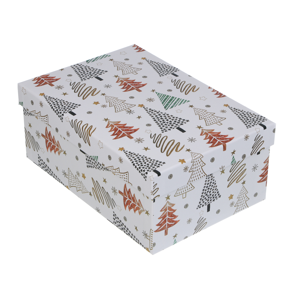 Подарочная коробка тм СНОУ БУМ, 23x16x9,5см, картон, 3 диз., арт.№ 207-233