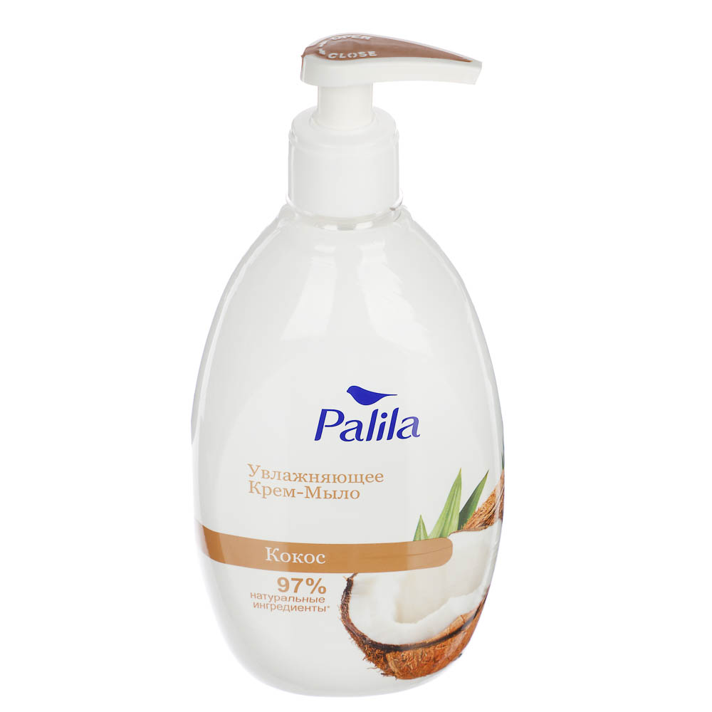 Крем-мыло Рalila увлажняющее Кокос, 500мл, арт.№ 930-072