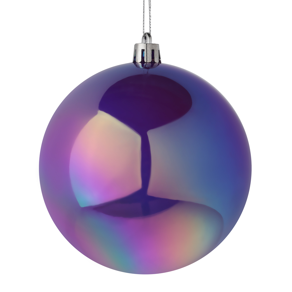 СНОУ БУМ Шар 10см пластик, розовый перламутр, 26-246, арт.№ 372-733