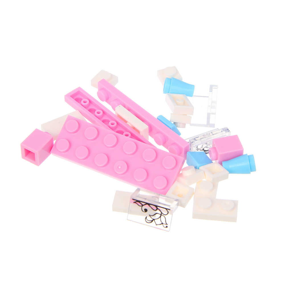 ИГРОЛЕНД Конструктор "Домик мечты", 13х3х7,5 см, ABS, 6 видов, арт.№ 858-083