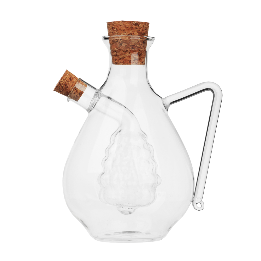 VETTA Кувшин для масла/уксуса 2 в 1, 450/60мл, стекло, пробка, арт.№ 828-344