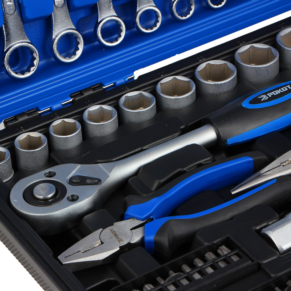 РОКОТ Набор профессионального инструмента 89 предметов, арт.№ 689-017