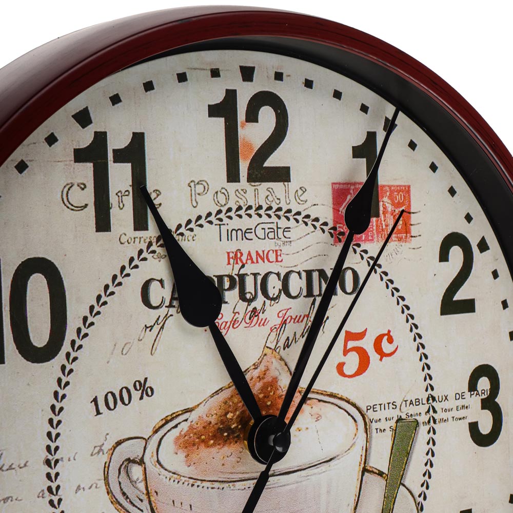 LADECOR CHRONO Часы настенные, пластик, стекло, 30см, ЧН-34, арт.№ 581-143