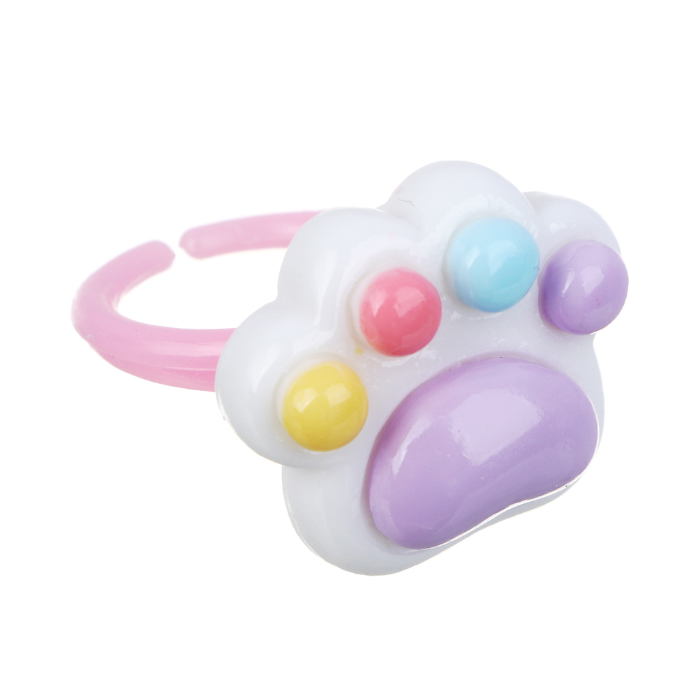 Набор детской бижутерии BY Русские супергерои: браслет, клипсы, кольцо, заколки клик-клаки 2шт,3диз., арт.№ 316-369