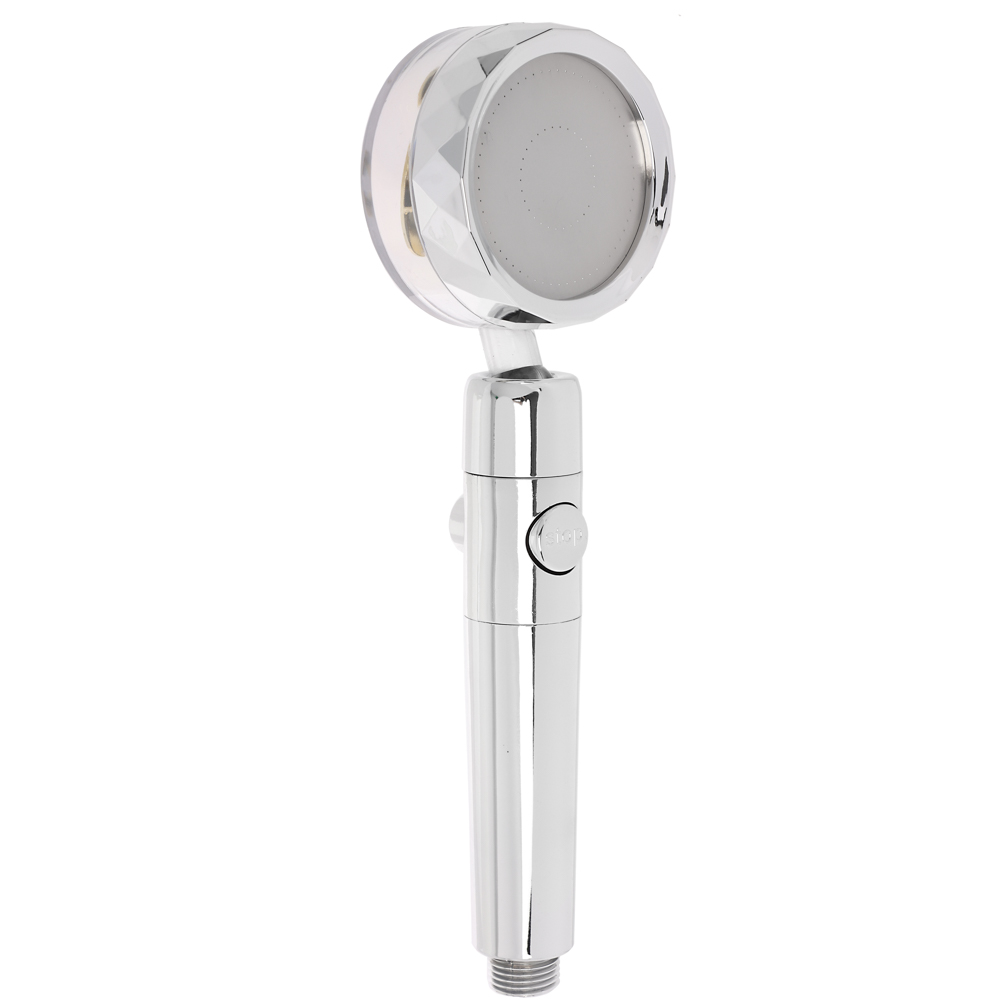 Лейка для душа-турбо лейка, 1 режим, с вентилятором, кнопка стоп, 75мм, хром — купить в МПР Лейка для душа-турбо лейка, 1 режим, с вентилятором, кнопка стоп, 75мм, хром, арт.№ 582-085