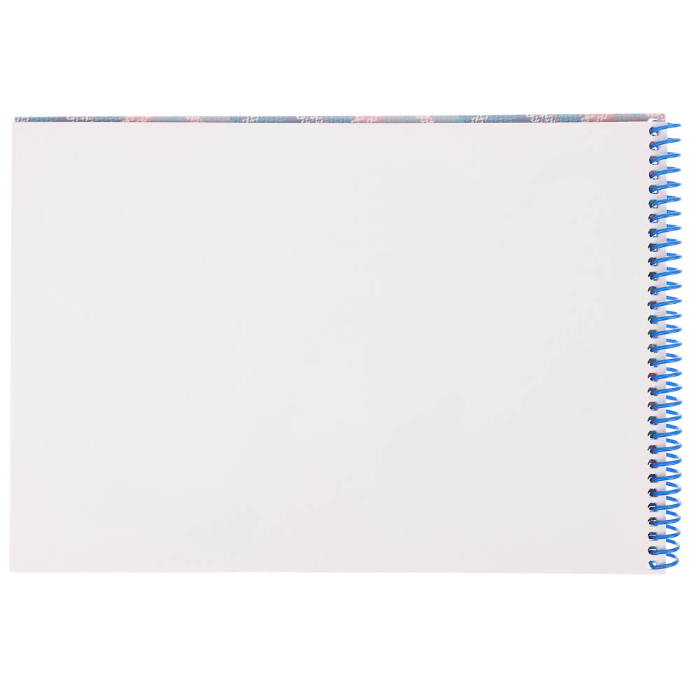 Альбом для рисования A4 40л., офсет 100г/м2, обл.картон, спираль, микс, арт.№ 515-079