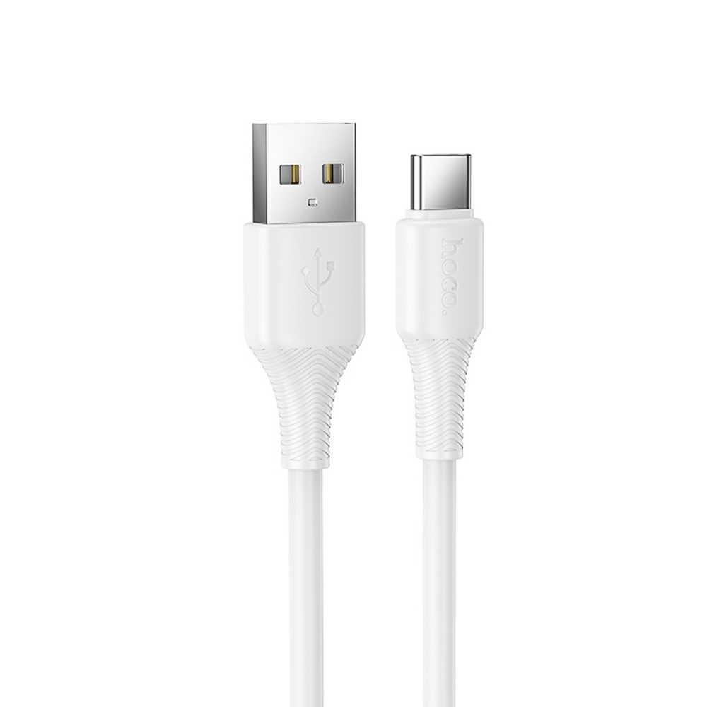 hoco. Кабель для зарядки модель X120, USB-C 1м, цвет: белый, арт.№ 931-554