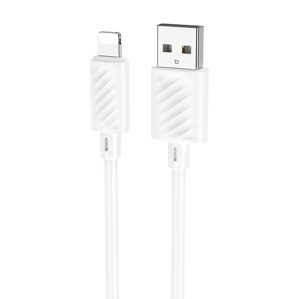 hoco. Кабель для зарядки модель X88, USB-IP 2м, цвет: белый, арт.№ 931-555